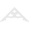 Ekena Millwork Pitch Brontes Architectural Grade PVC Gable Pediment, 72"W x 36"H x 1"P (12/12) GPP072X036X100BRO - alternate 5